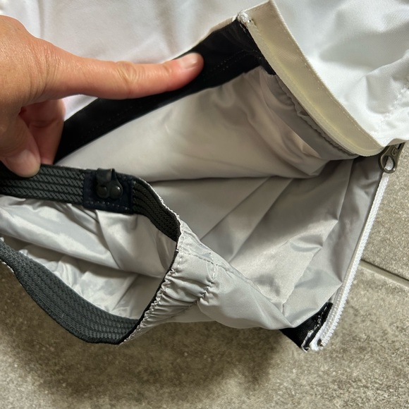 Burton white dry ride snow board ski pants women Size M - Picture 7 of 10